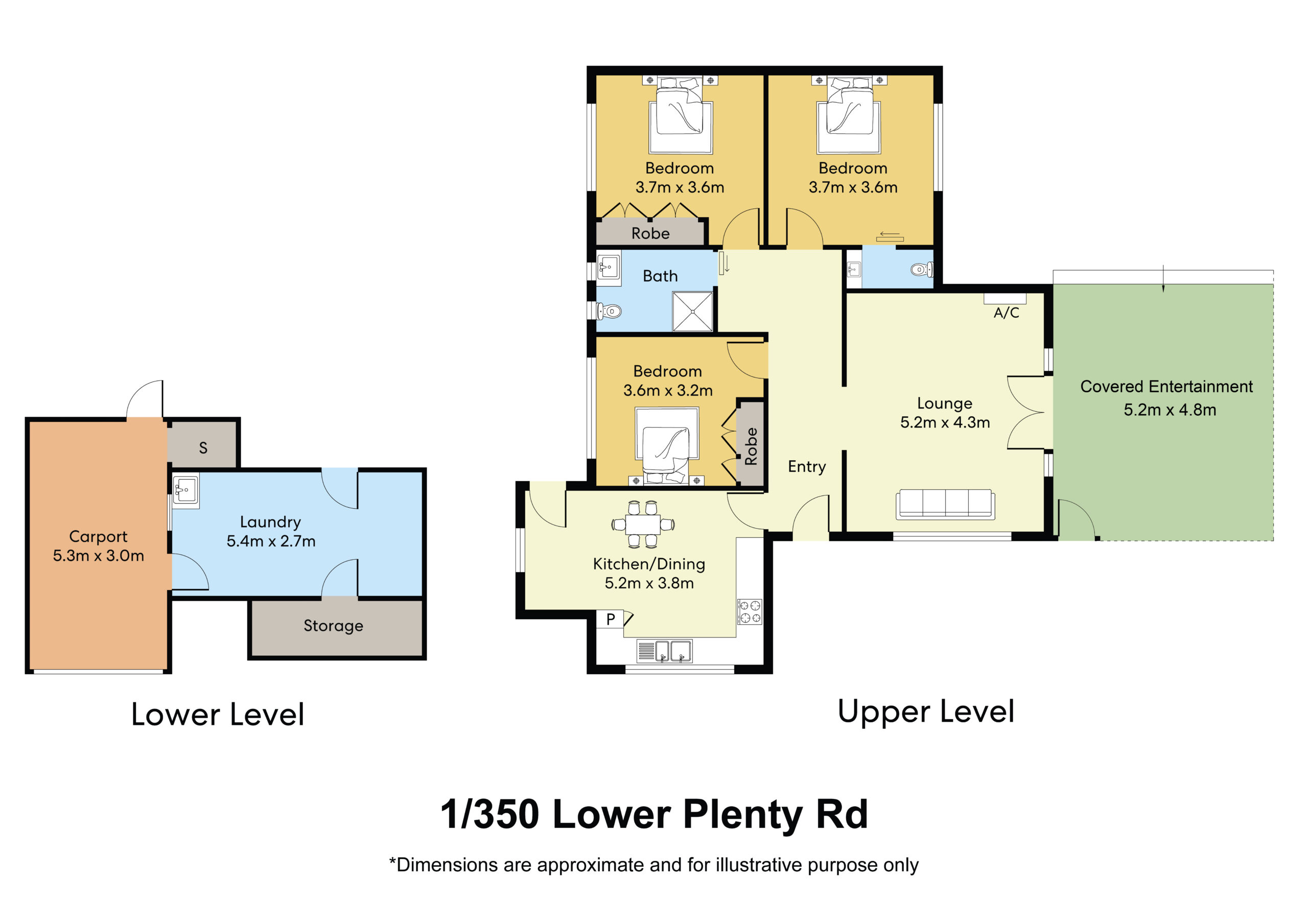 1/350 Lower Plenty Road, Viewbank, VIC, 3084